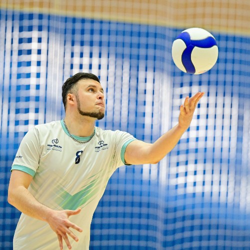 Соревнования по волейболу в зачет 65-й Спартакиады "Норникеля" среди ветеранов спорта